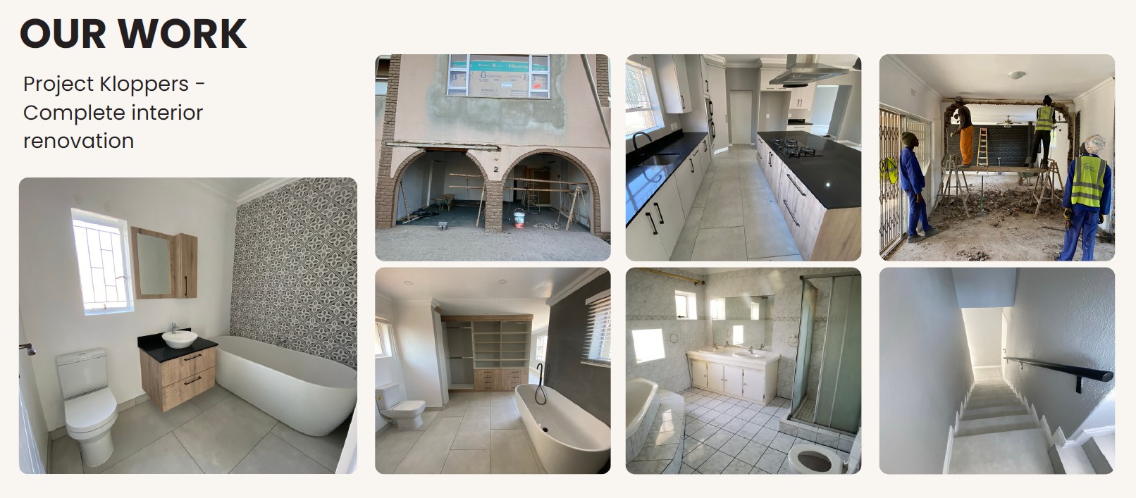 Complete interior renovation